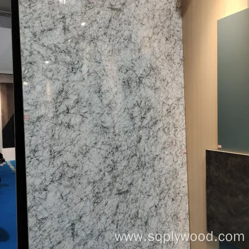 UV Glossy Laminated Pet Particleboard Melamine MDF Interior Wall Panel